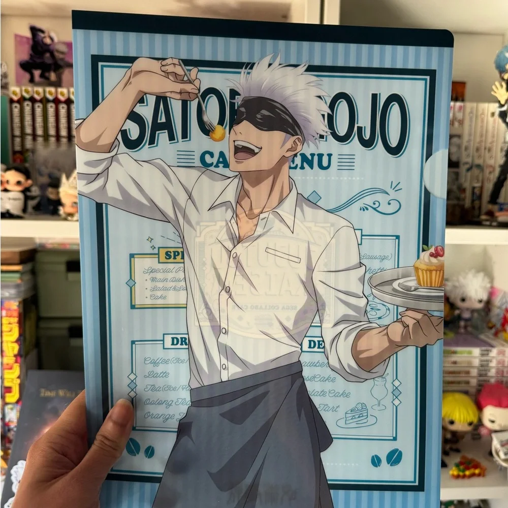 Gojo Satoru Jujutsu Kaisen clear file folder anime art